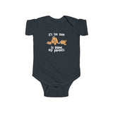 It's Too Soon To Blame My Parents - Baby Onesie