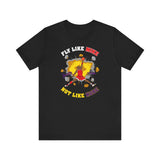 Fly Like Mike Not Like Kobe - Men's T-Shirt