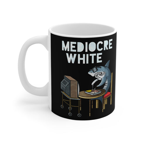 Mediocre White - Mug