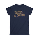 Unicycle Wheelie Champion - Women's T-Shirt