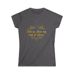 Ask Me About My Vow Of Silence - Women's T-Shirt
