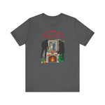 The Stockings Were Hung By The Chimney With Care - Men's T-Shirt