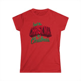 I Put The Christ Ma! In Christmas - Women's T-Shirt