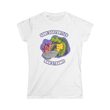 Save Sea Turtles. Ban Straws - Women's T-Shirt